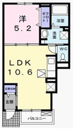 メゾン・フランの物件間取画像